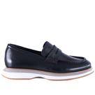 Mocassim Masculino em Couro Zariff Lon021 Preto