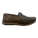 Mocassim Masculino Pegada Casual Couro Ultraconforto Bico Redondo 141603 marrom Mocassim Masculino Pegada Casual Couro Ultraconforto Bico Redondo 141603 marrom