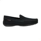 Mocassim Masculino Pegada Nobuck Azul