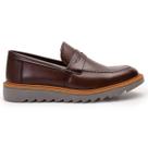 Mocassim Masculino Solado Tratorado Slip-On