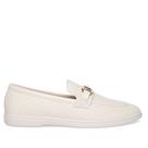 Mocassim Moleca Feminino Textura Matelassê Off Whithe Mocassim Moleca Feminino Textura Matelassê Off Whithe