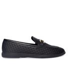 Mocassim Moleca Textura Matelassê Preto Mocassim Moleca Textura Matelassê Preto