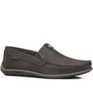 Mocassim Pegada Couro Cravo Ref 141603-03