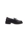 Mocassim Preto Com Prata Sua Cia