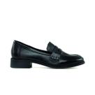 Mocassim Preto Couro Lolla Day
