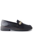 Mocassim Ramarim Croco Feminino - Preto - 34