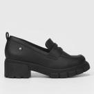 Mocassim Ramarim Salto Baixo Feminino - Preto