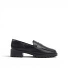 Mocassim Salto Bloco Couro