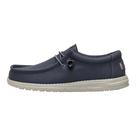 Mocassim slip-on masculino HEYDUDE Wally Canvas, tamanho 12