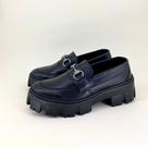 Mocassim Tassia Com Fivela Tendencia Blogueira Versatil e Moderno