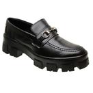 Mocassim Tratorado Feminino Oxford Básico Confortável Blogueira Macio Casual