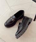 Mocassim Tratorado Fivela Preto Mocassim Tratorado Fivela Preto