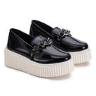 Mocassim Victoria Feminino Metalizado GuGi 405-GG Com Solado Alto Leve