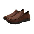 Mocassins Casuais Respiráveis Para Homens, Confortáveis, Feitos À Mão, Estilo Retrô, Tênis Planos