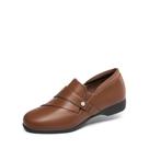 Mocassins DREAM PAIRS Femininos em material sintético Caramelo Tamanho 8,5