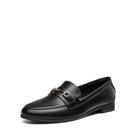 Mocassins Femininos DREAM PAIRS em PU Preto
