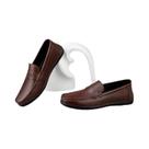 Mocassins Masculinos De Couro Genuíno Confortáveis Casuais Respiráveis Sapatos Formais