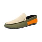 Mocassins Masculinos Grandes Com Blocos De Cores E Patchwork Calçados Casuais Modernos De Mocassins Masculinos Grandes Com Blocos De Cores E Patchwork Calçados Casuais Modernos De