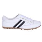 Mocatênis Feminino em Couro Legítimo Cor Branco Mod.103 - Izabela Araújo