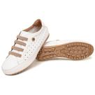 Mocatênis Sapatênis Casual Feminino Couro Legítimo Conforto Mácio