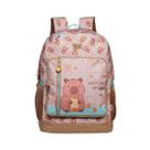 Mochila 17 College Brownie - Xeryus Cor:Bege Mochila 17 College Brownie - Xeryus Cor:Bege