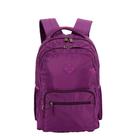 Mochila 2 Sestini Compartimentos College 4 Roxo Cintilante