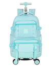 Mochila 4 Rodas Costas UP4YOU Juvenil Nylon Original Design