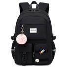 Mochila Abshoo Big Student Laptop para universitárias, preta