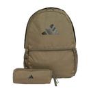 Mochila Adidas Classic Performance com Estojo 23 Litros Cor:Verde