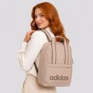 Mochila Adidas Linear Essentials Feminina Bege