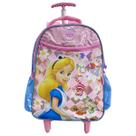 Mochila Alice No País Das Maravilhas De Rodinhas Escolar Infantil Meninas Disney Alice In Wonderland