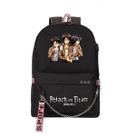 Mochila Anime School Attack on Titan para crianças