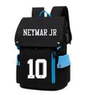 Mochila Anime School Neymars 10 Kids Children 34x21x48cm