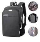 Mochila Anti Furto Notebook Saida Usb Fone Ouvido Coisaria