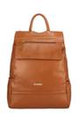 Mochila antifurto de couro Suelen - Mochila antifurto de couro Suelen -