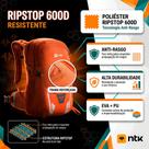 Mochila Attack Air X com Sistema de Ventilação e Capa de Chuva 30L - NTK