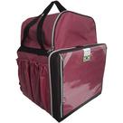 Mochila Bag Motoboy Isobag Delivery 45 litros Impermeavel Reforçada Vinho