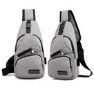 Mochila Bag Unissex Transversal Com Entrada Usb Sortida