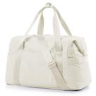 Mochila BAGSMART Gym Bag para mulheres, fim de semana, bege claro