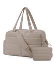 Mochila BAGSMART Travel Gym Puffer Tote 31L para Mulheres - Cor Caqui