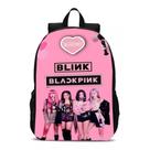 Mochila Banda K-Pop Black Pink Bolsa Meninas Novidade Escolar