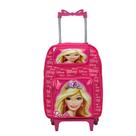 Mochila Barbie Infantil Creche Escola Tam P Com Rodas