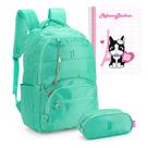 Mochila Barbie Kit com Estojo Linda Meninas Infantil com Detalhes Dourados Caderno RB Juvenil Mochila Barbie Kit com Estojo Linda Meninas Infantil com Detalhes Dourados Caderno RB Juvenil