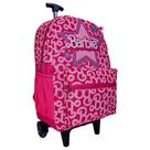 Mochila Barbie menina juvenil rodinhas Bolsa Infantil escolar