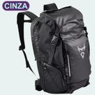 Mochila Baú Grande Capacidade 48L Motociclista Mala 2 em 1 Bolsa Bagageiro e Costa Motocentric
