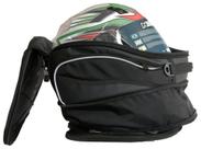 Mochila bau mala de banco traseira universal big trail naked custom street esportiva scooter Bmw Suzuki Honda Kawasaki Triumph Yamaha Ducati