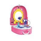 Mochila Beauty Set Princess Toy para meninas com 19 acessórios