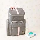 Mochila Bebe Maternidade G Luxo Rosa