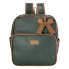 Mochila Belfast Verde com Laço Decorativo - 01 peça