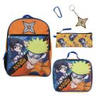 Mochila Bioworld Naruto Clássico - Sasuke vs. Naruto